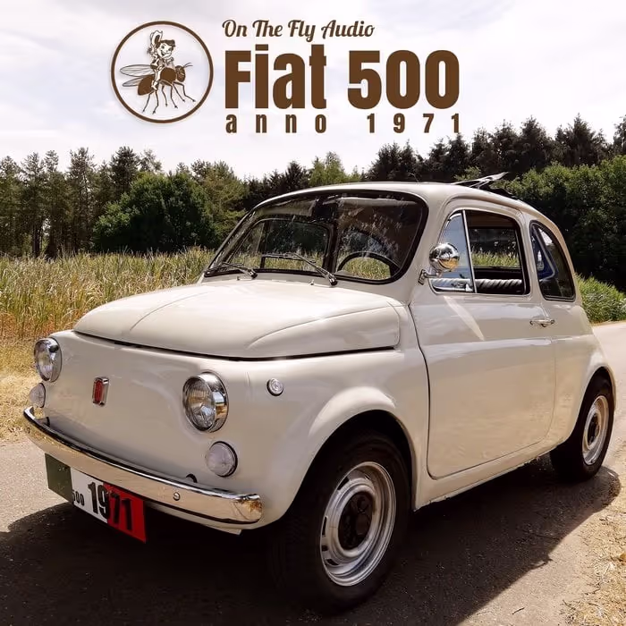 Fiat 500 (1971) sound effects library by On The Fly Audio