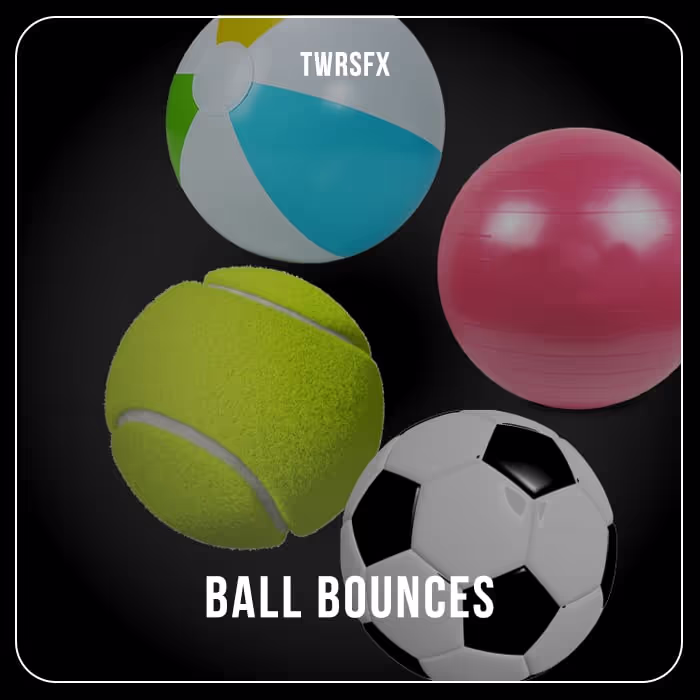 Ball Bounces sound effects library by TheWorkRoom Audio Post
