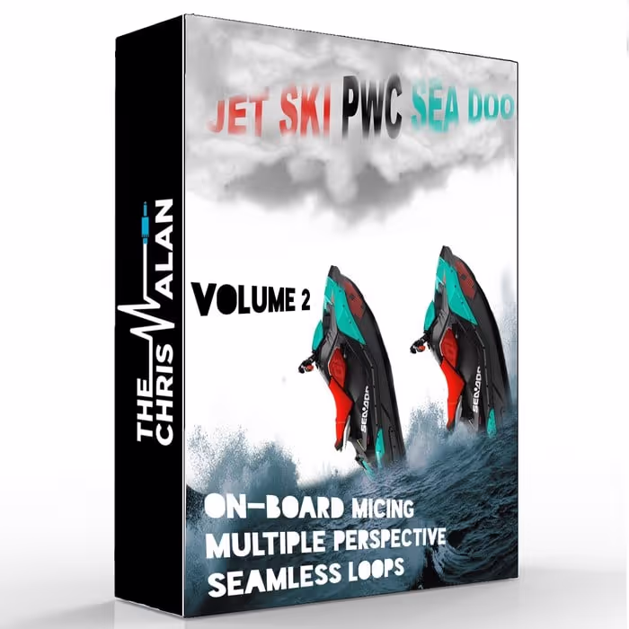 PWC - Jet Ski - Sea Doo | Volume 2 sound effects library by The Chris Alan