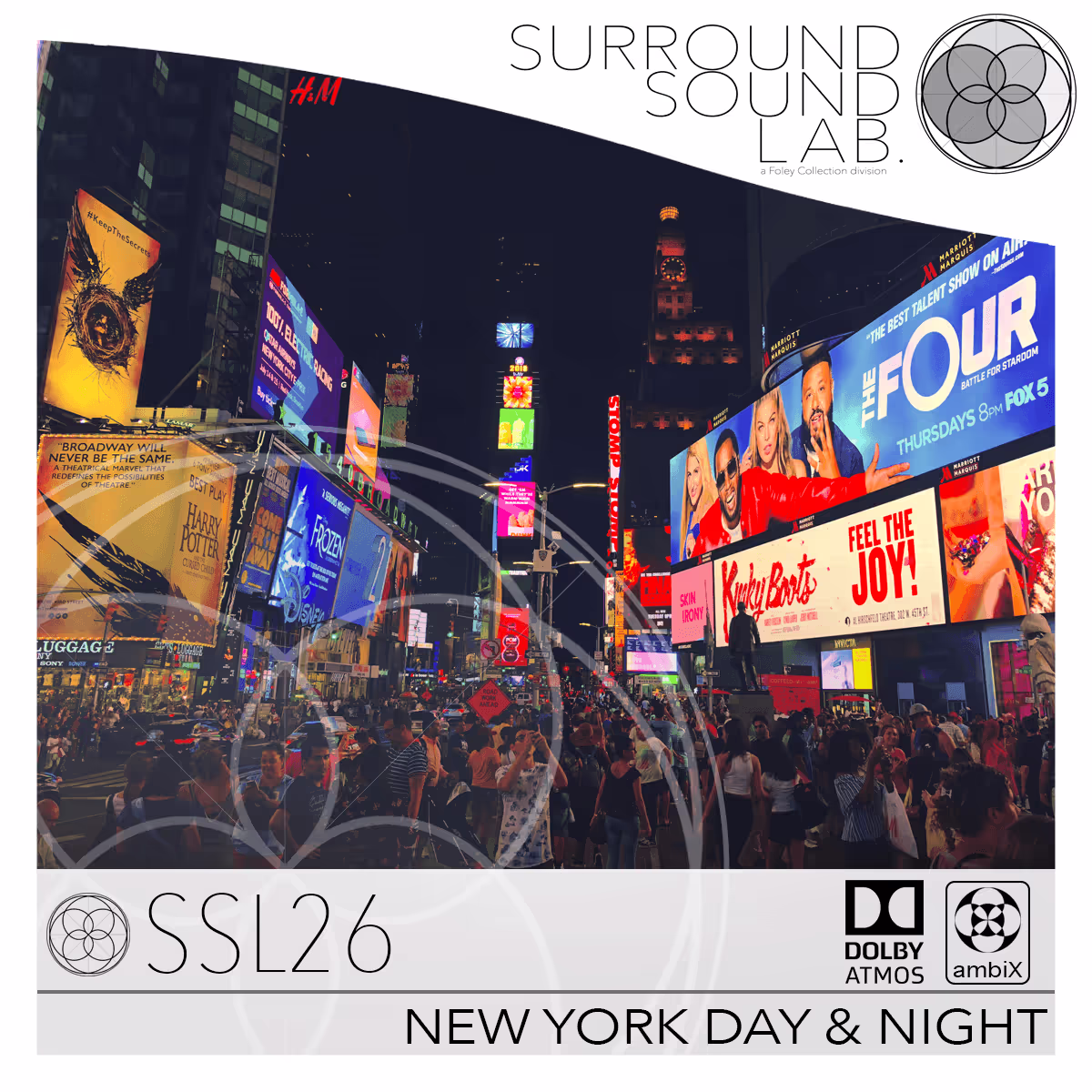 New York Day & Night sound effects library by Foley Collection & Surround Sound LAB