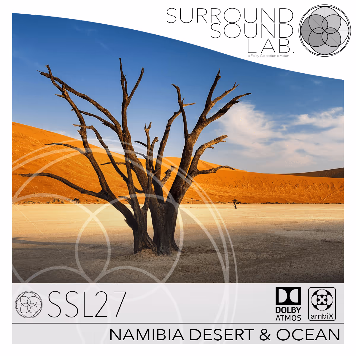 Namibia Desert & Ocean sound effects library by Foley Collection & Surround Sound LAB