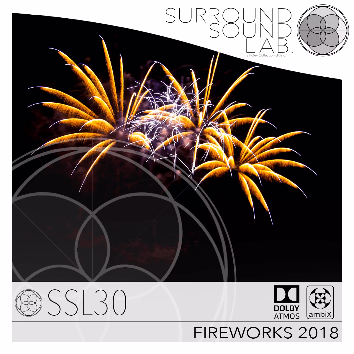 Fireworks 2018 sound effects library by Foley Collection & Surround Sound LAB