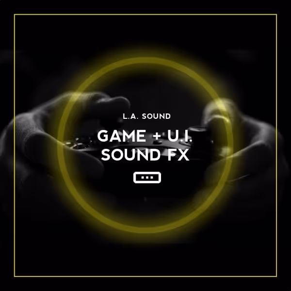 Game and UI Interface Pack 001 sound effects library by LA Sound