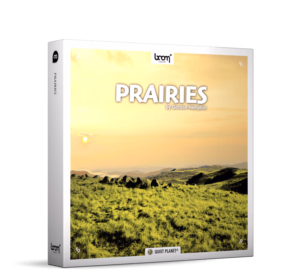 Prairies sound effects library by BOOM Library