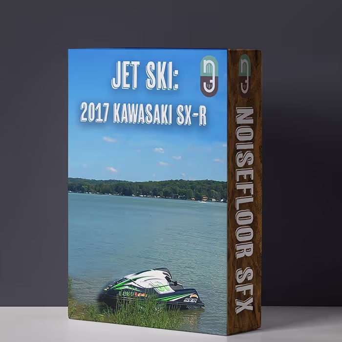 Jet Ski: 2017 Kawasaki SX-R sound effects library by Noisefloor SFX