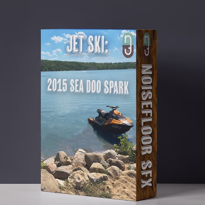 Jet Ski: 2015 Sea Doo Spark sound effects library by Noisefloor SFX