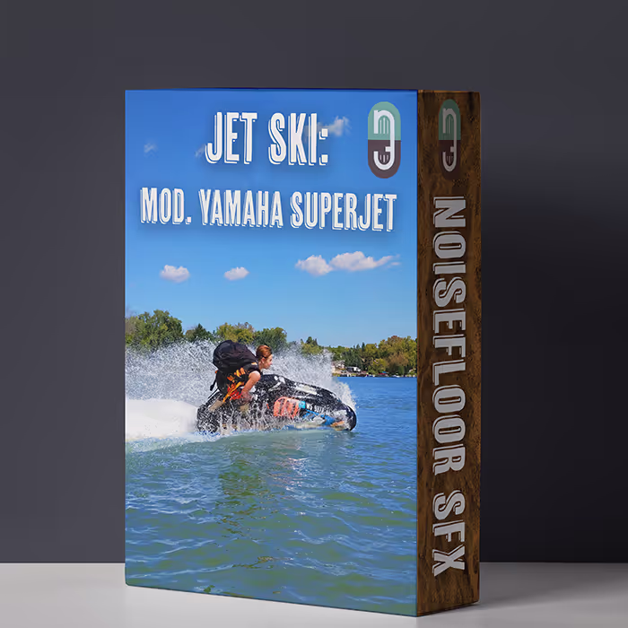 Jet Ski: 2014 Modified Yamaha Superjet sound effects library by Noisefloor SFX