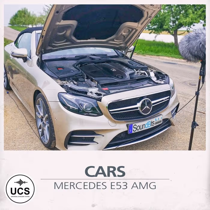 CARS | Mercedes E 53 AMG sound effects library by SoundBits