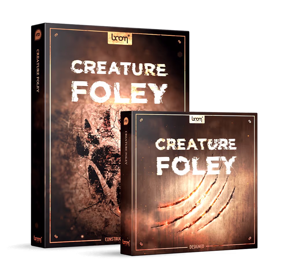 Creature Foley sound effects library by BOOM Library