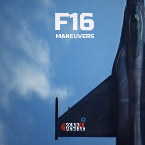 F16 Maneuvers sound effects library by Sound Ex Machina