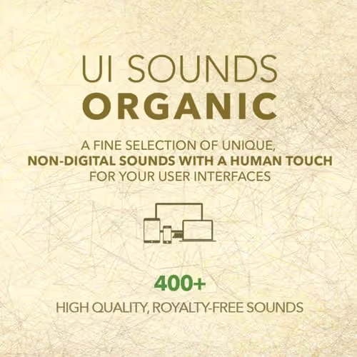 UI Sounds: Organic by Sound Ex Machina