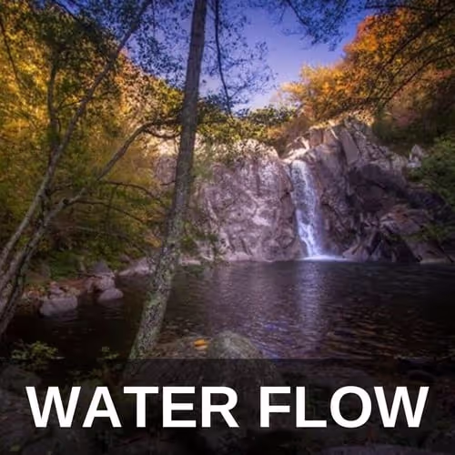 Water Flow sound effects library by Sound Ex Machina