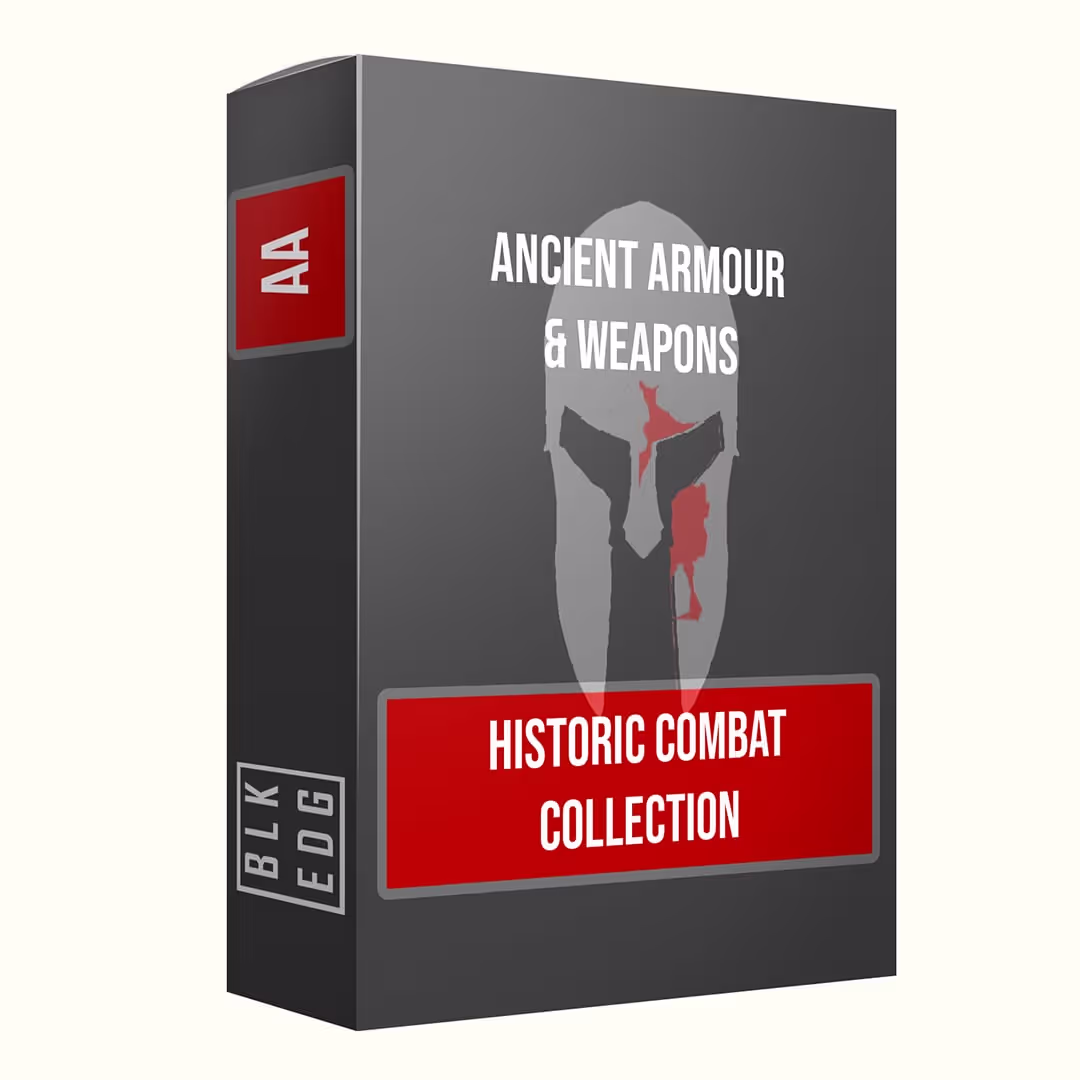 Ancient Armour & Weapons sound effects library by Black Edge Sound Studios