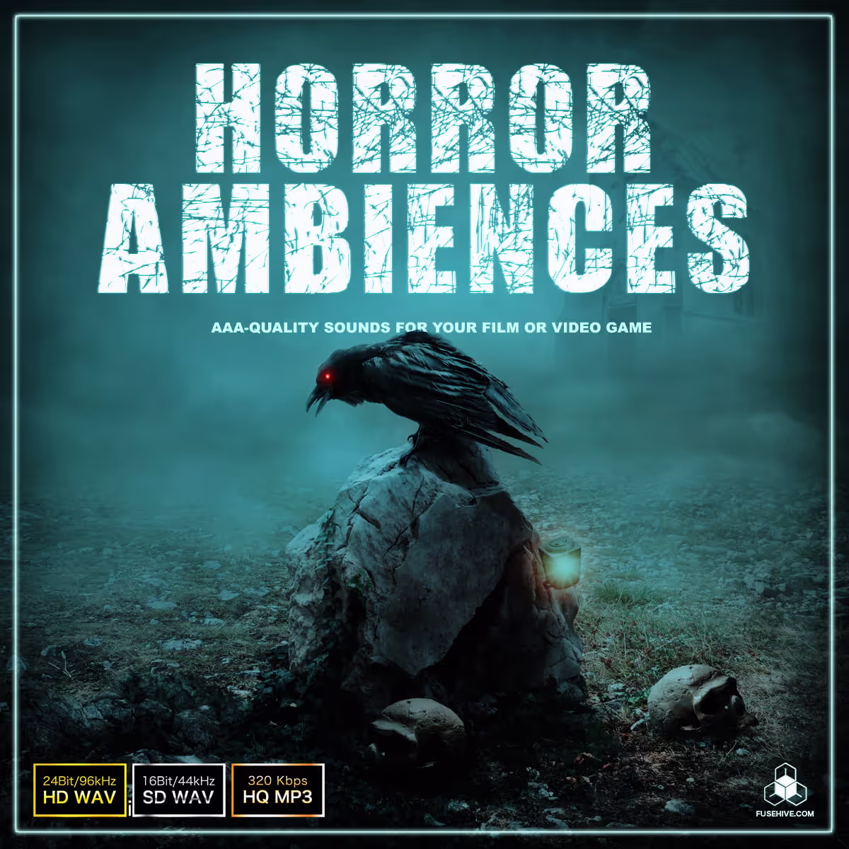 Horror Ambiences sound effects library by Fusehive
