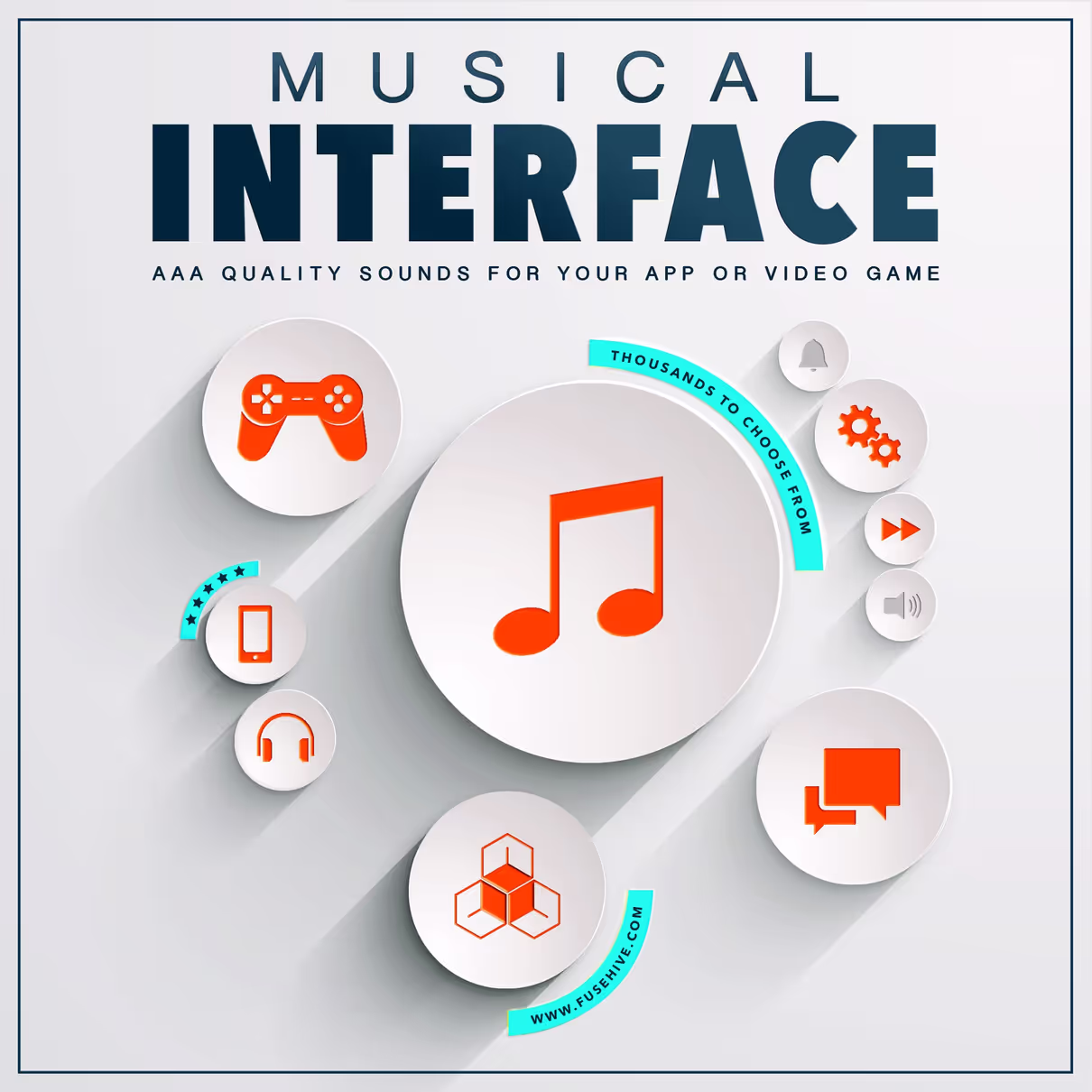 Musical User Interface Sound Effects Library by Fusehive