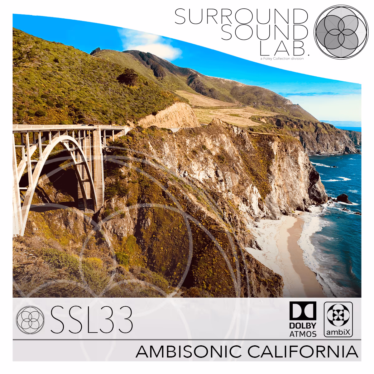 California Ambisonic sound effects library by Foley Collection & Surround Sound LAB