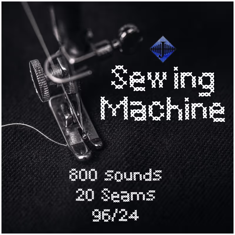 Sewing Machine sound effects library by InspectorJ