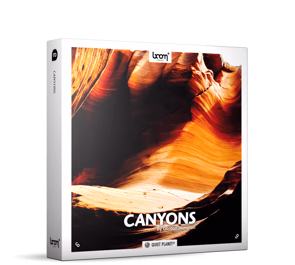 Canyons sound effects library by BOOM Library