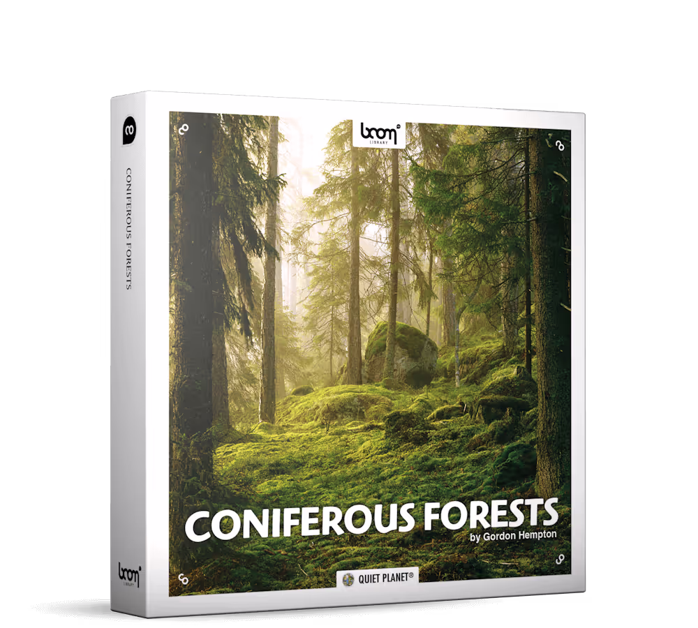 Coniferous Forests sound effects library by BOOM Library