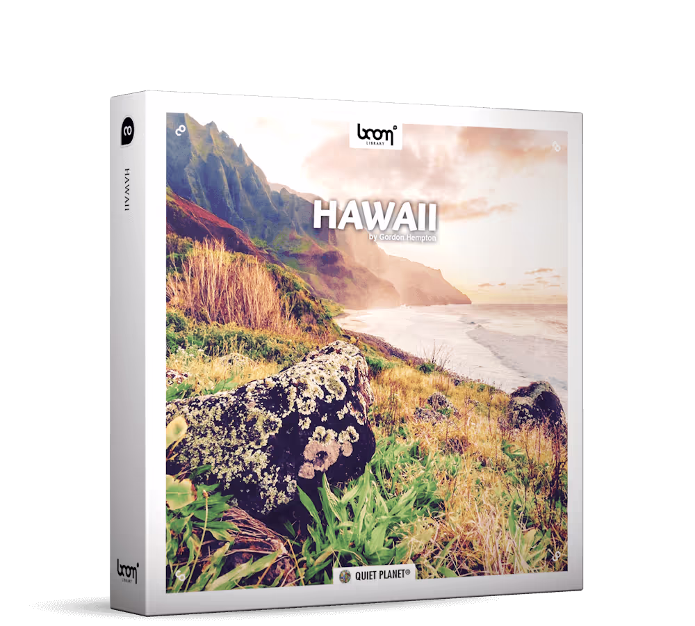 Hawaii sound effects library by BOOM Library