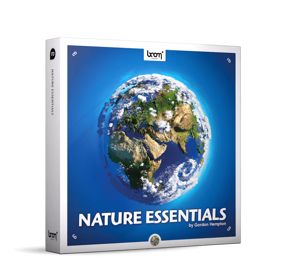 Nature Essentials sound effects library by BOOM Library