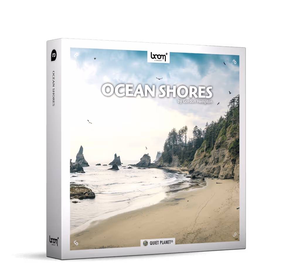 Ocean Shores sound effects library by BOOM Library