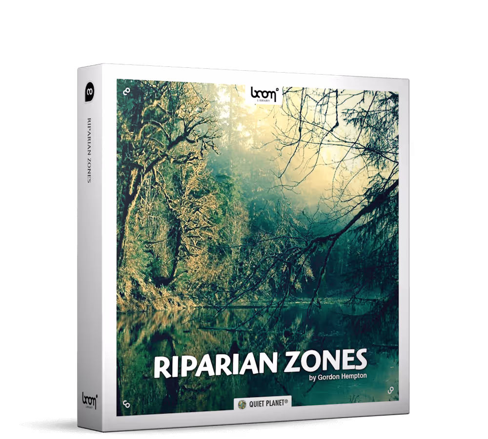 Riparian Zones sound effects library by BOOM Library