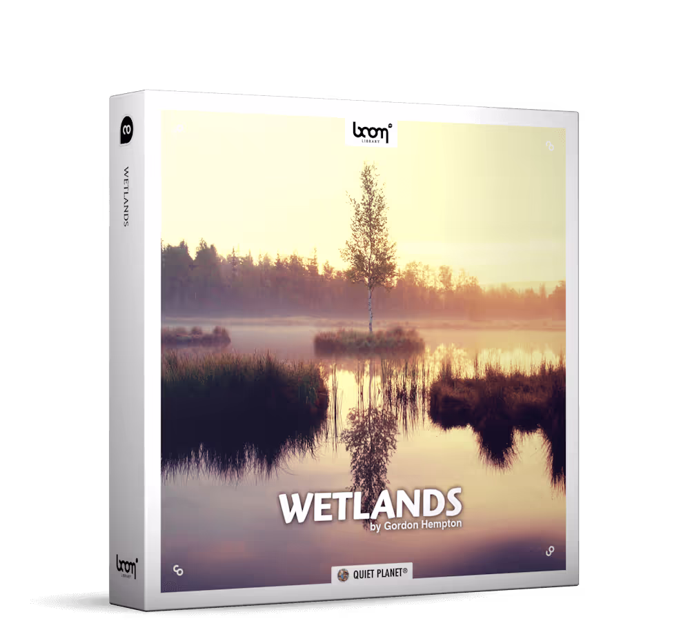 Wetlands sound effects library by BOOM Library