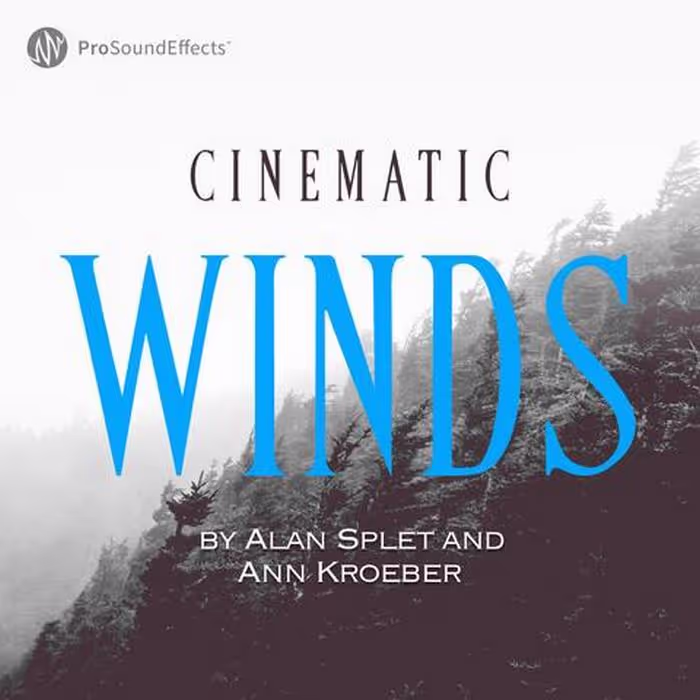 Cinematic Winds sound effects library by Pro Sound Effects