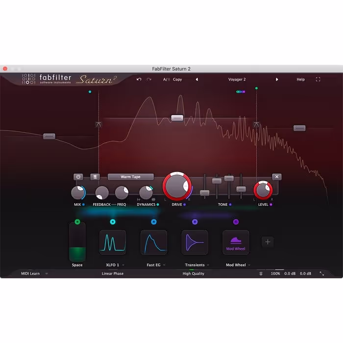 Saturn 2 plugin by FabFilter