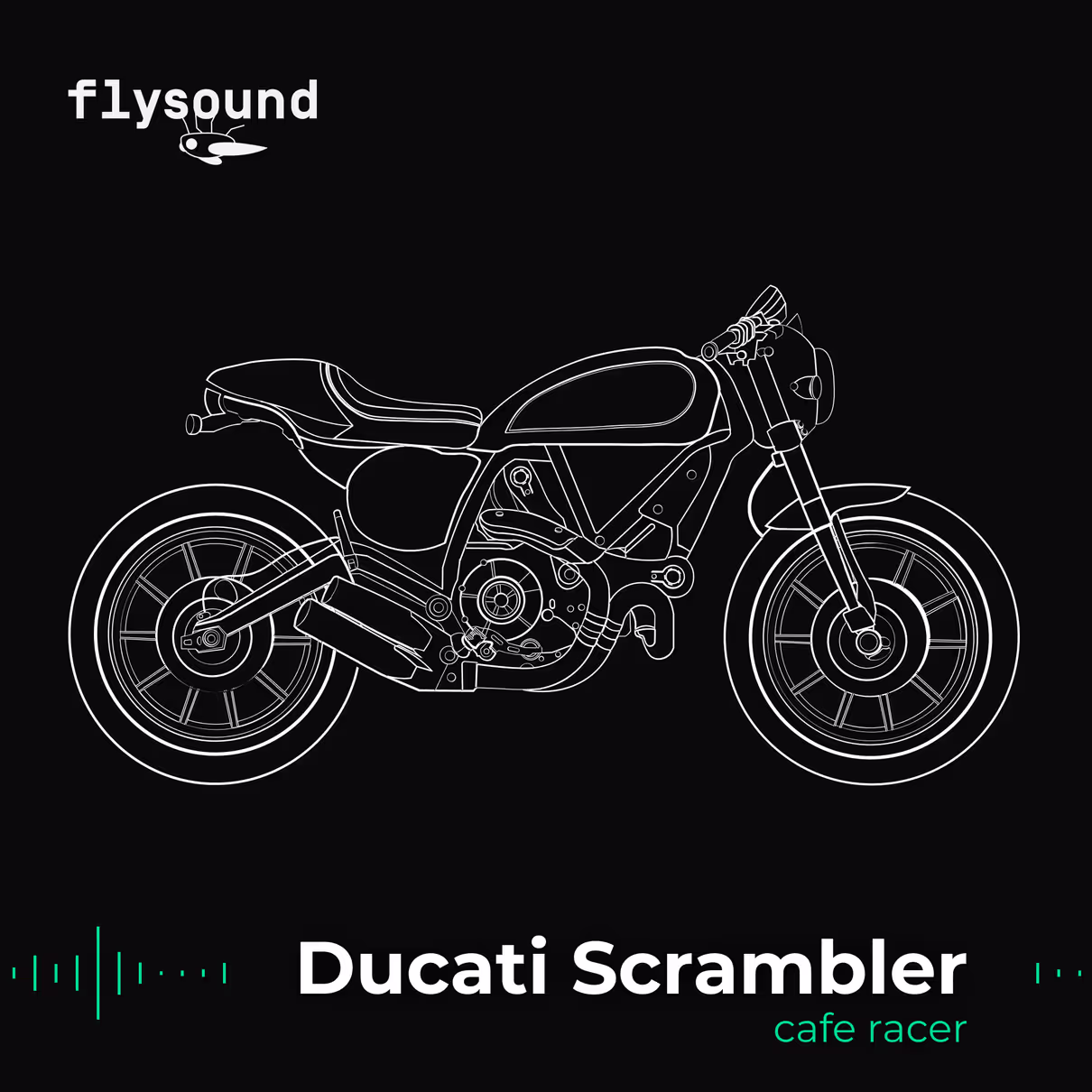 Ducati Scrambler sound effects library by Flysound