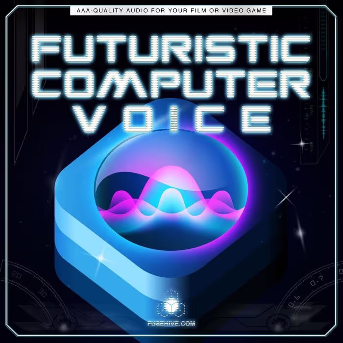 Futuristic Computer Voices sound effects library by Fusehive