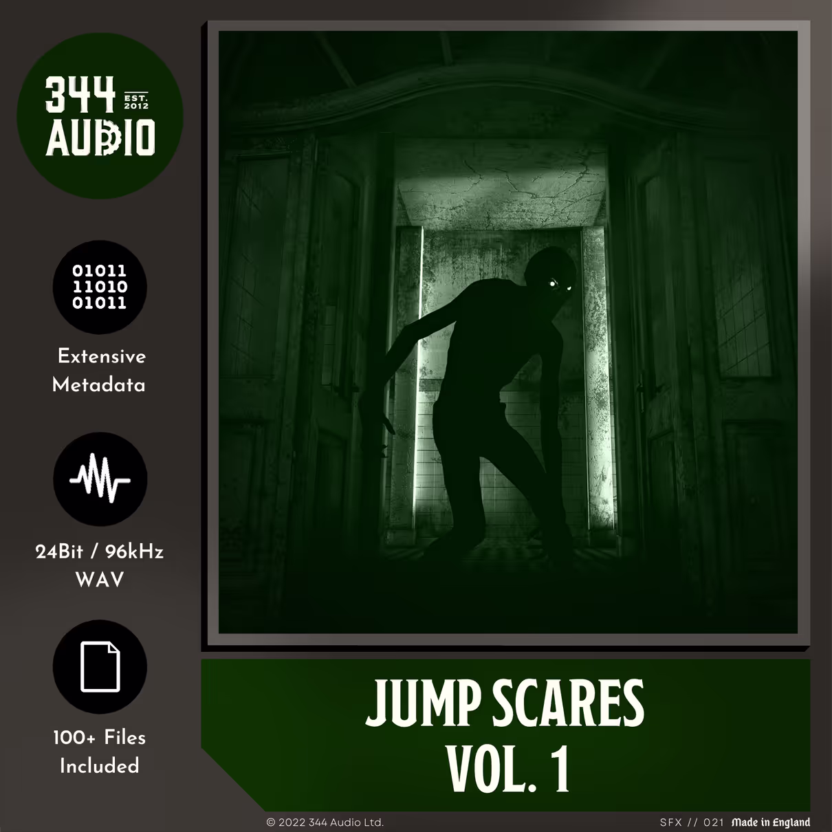 Jump Scares sound effects library by 344 SFX