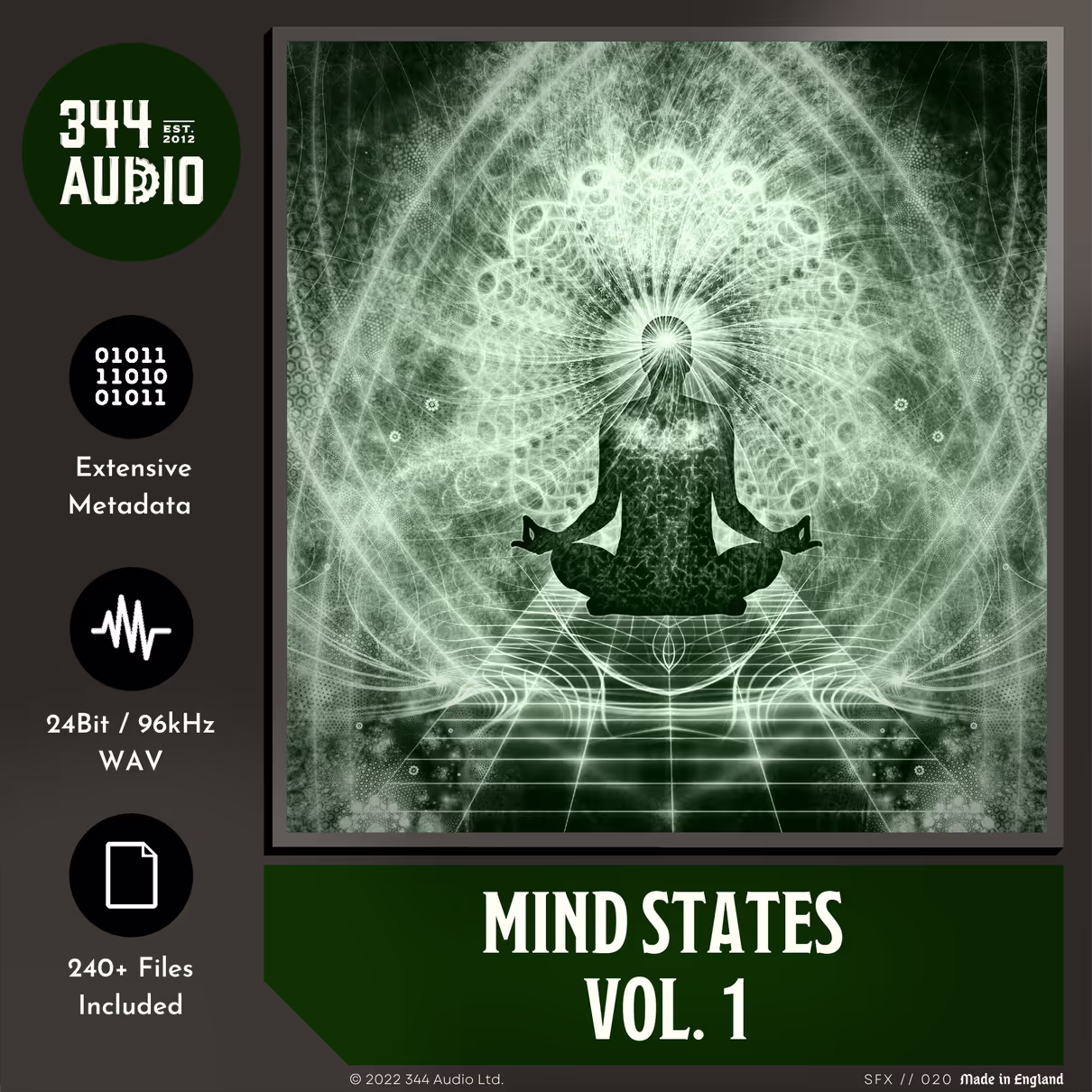 Mind States sound effects library by 344 SFX