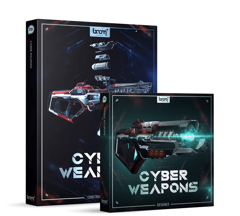 Cyber Weapons sound effects library by BOOM Library