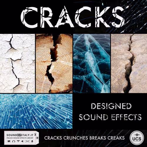 Cracks sound effects library by Sound of Italy