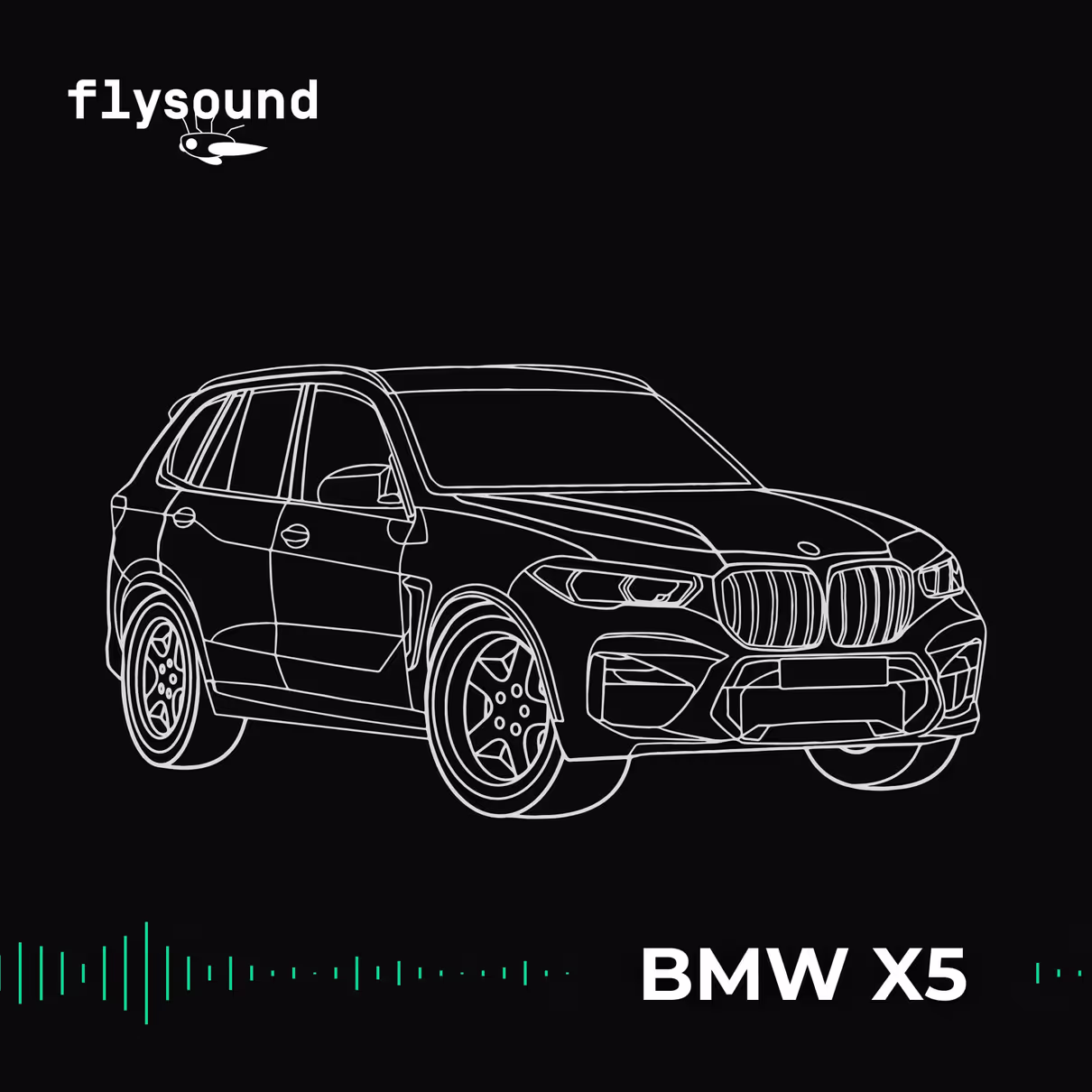 BMW X5 M sound effects library by Flysound