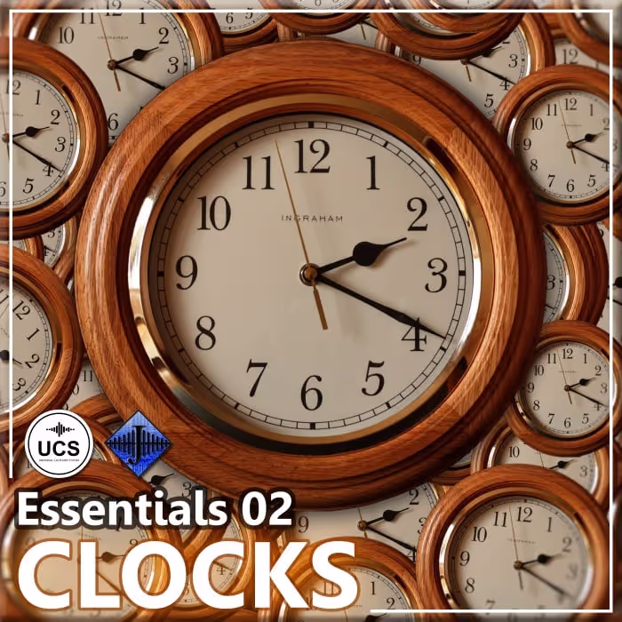 Essentials 02 - Clocks sound effects library by InspectorJ