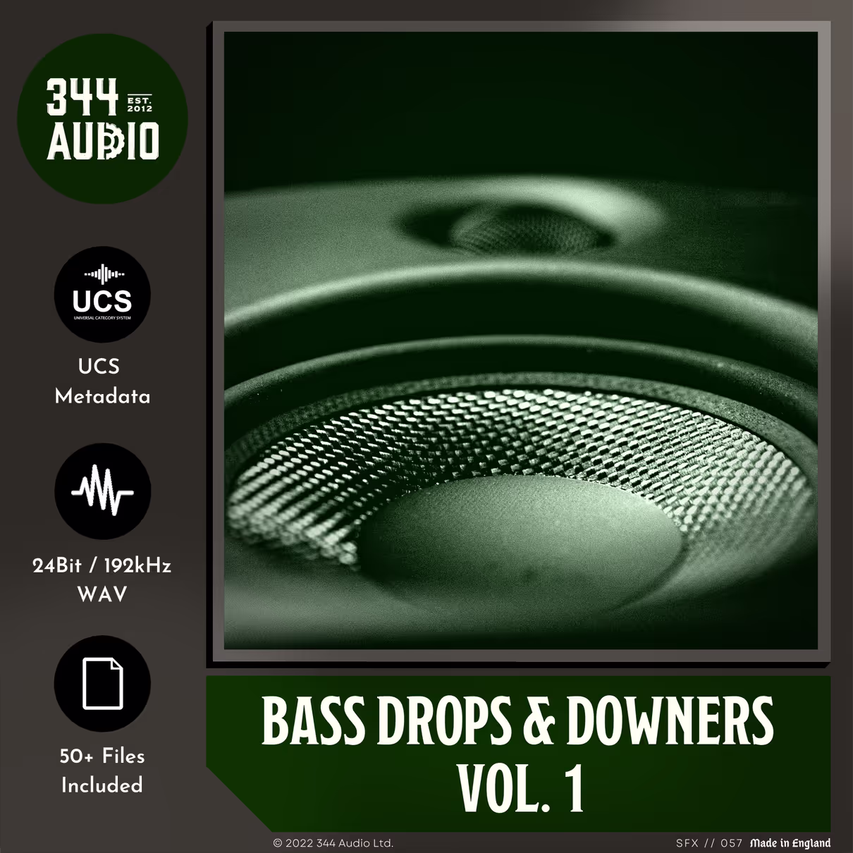 Bass Drops & Downers sound effects library by 344 SFX