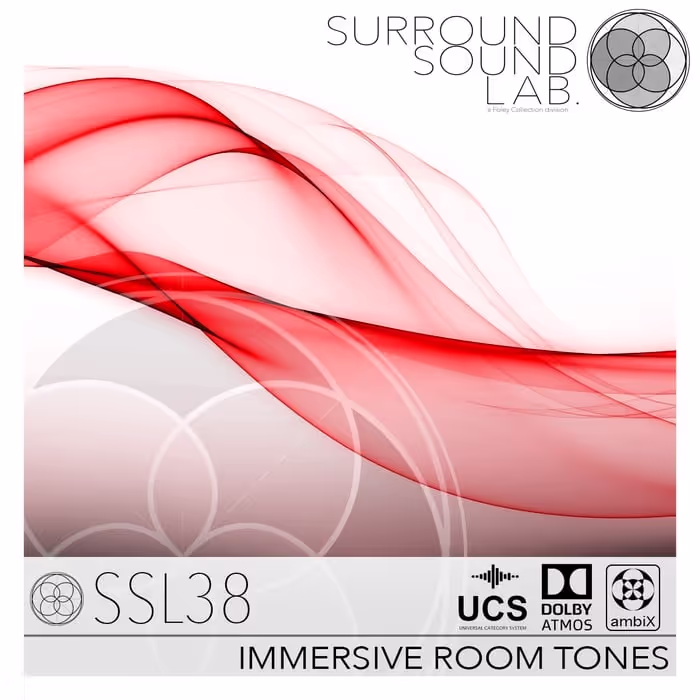 Immersive Room Tones sound effects library by Foley Collection & Surround Sound LAB