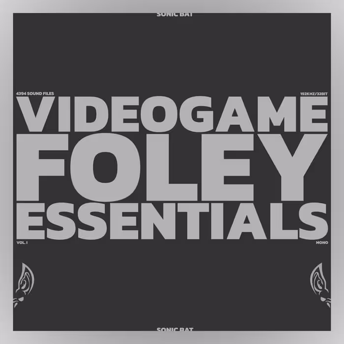 Videogame Foley Essentials Vol. I sound effects library by Sonic Bat