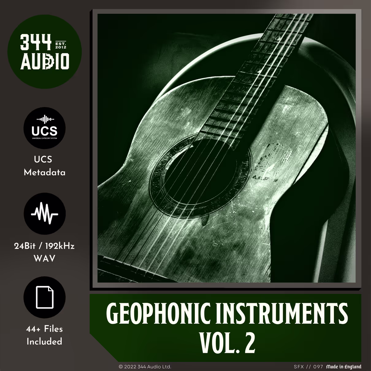 Geophonic Instruments Vol. 2 virtual instrument by 344 SFX