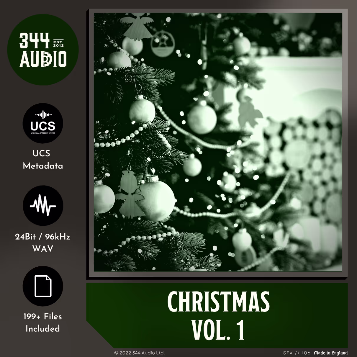 Christmas sound effects library by 344 SFX