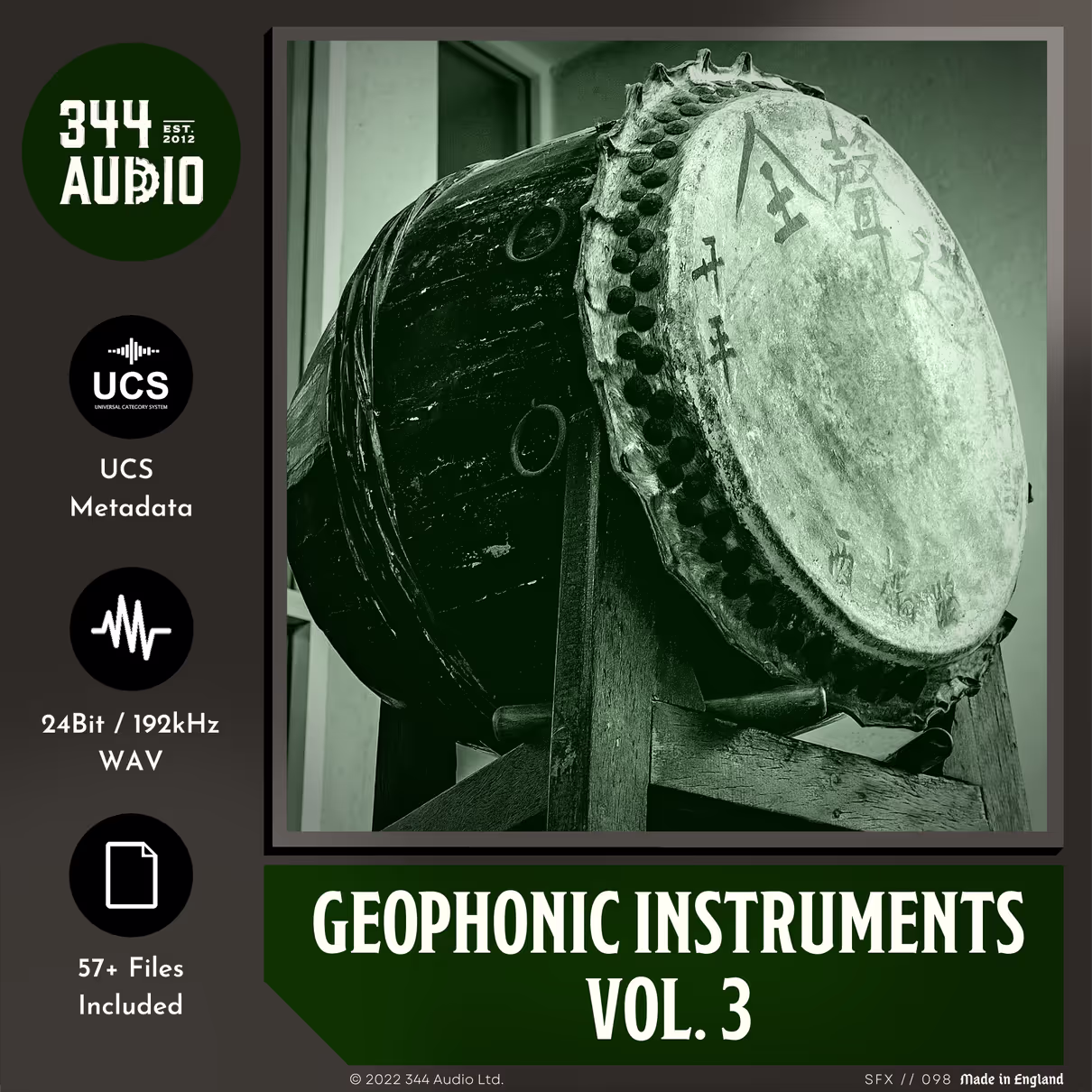 Geophonic Instruments Vol. 3 virtual instrument by 344 SFX