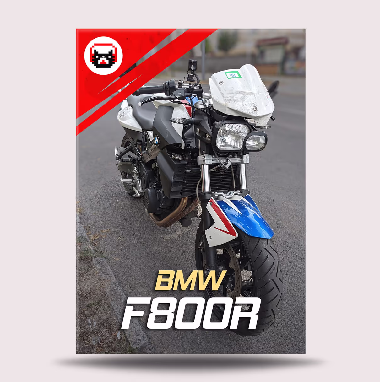BMW F800R - 2010 4-Stroke 798cc sound effects library by Dramatic Cat