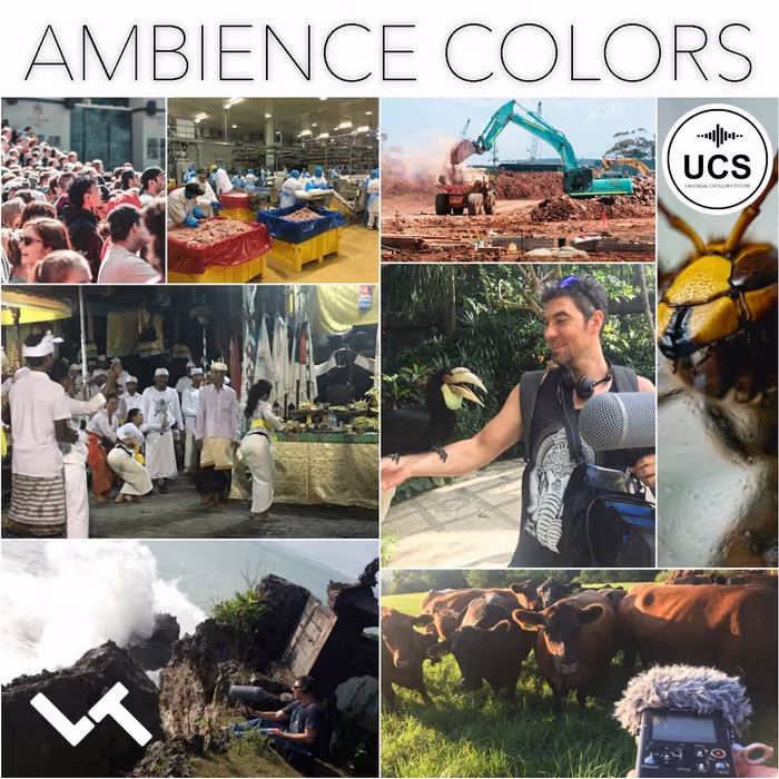 Ambience Colors sound effects library by Lukáš Tvrdoň