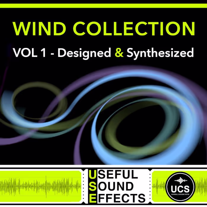 Wind collection - vol 1 sound effects library by Useful Sound Effects