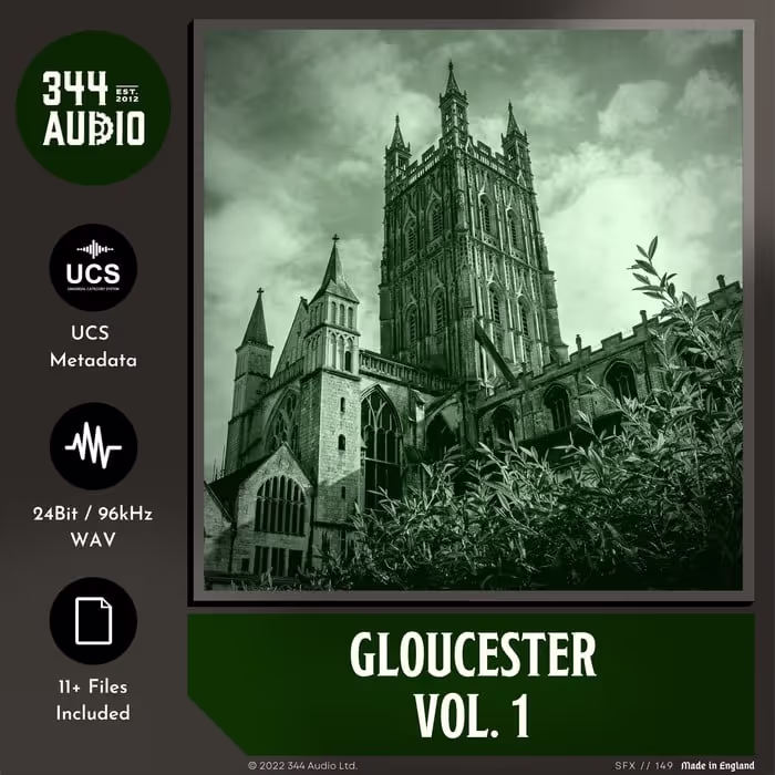 Gloucester Vol. 1 sound effects library by 344 SFX