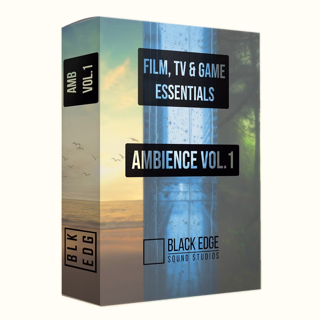 Ambience Vol.1 sound effects library by Black Edge Sound Studios