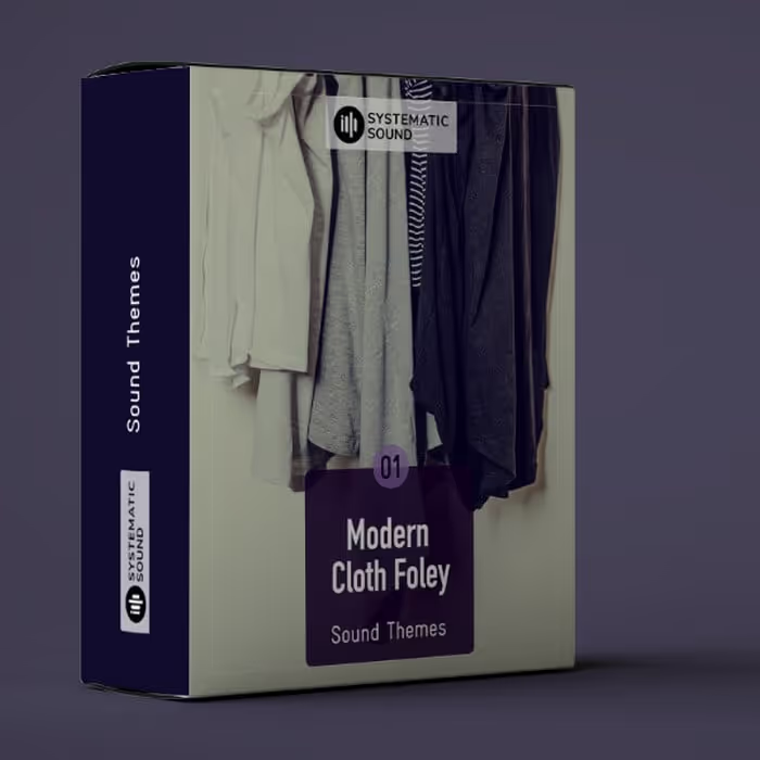 Sound Themes - Modern Cloth Foley 01 sound effects library by Systematic Sound